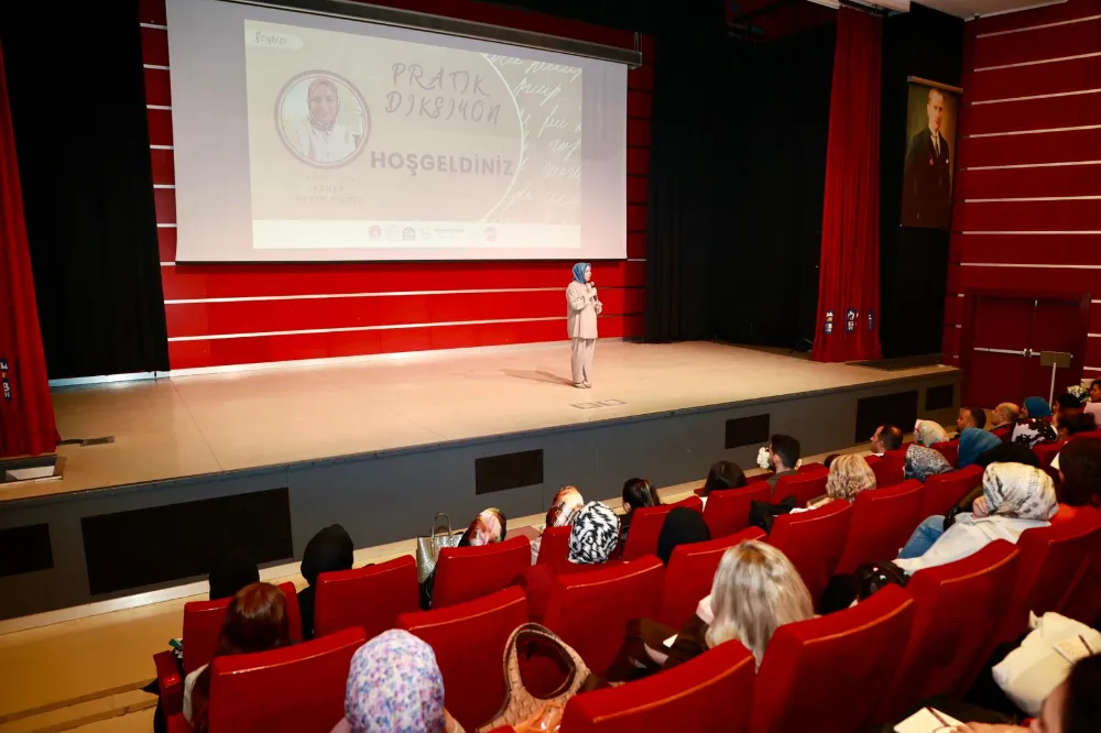 Gebze Belediyesi’nden “Pratik Diksiyon” Söyleşisi