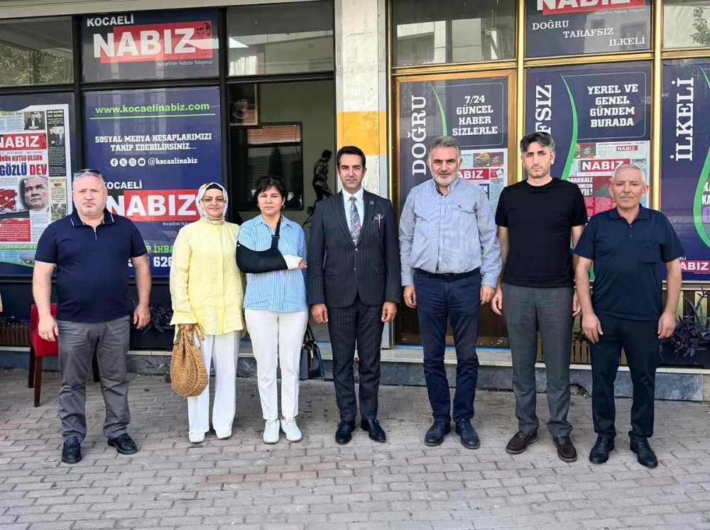 KİNYAS BAKAR, KOCAELİ NABIZ’I ZİYARET ETTİ